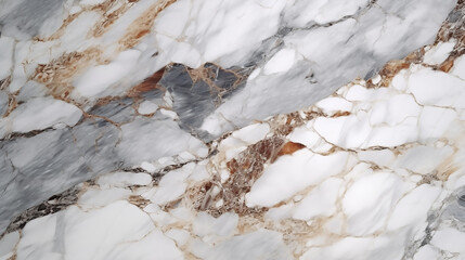 Wall Mural - luxurious stone background white and grey marble texture with high resolution.
