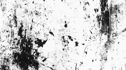 Wall Mural - grunge concrete wall texture background for interior design with a black and white photograph depict