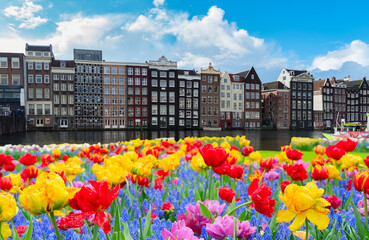 Wall Mural - houses of amstardam, netherlands