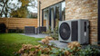 © Jack - Air source heat pump installed outside a newly developed home