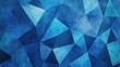 © ChimE - Experience a striking blend of blue hues and geometric shapes in this modern abstract design. Perfect for contemporary art lovers.