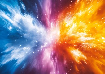 cosmic explosion, nebula, space, swirl