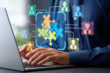 Wall Mural - team collaboration platform and knowledge sharing solutions. discussion forums for project managemen