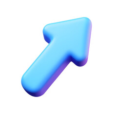 Leinwandbilder - Stylized 3D cursor icon with a structured pointer shape and soft glowing click rays for a modern and professional user interface design