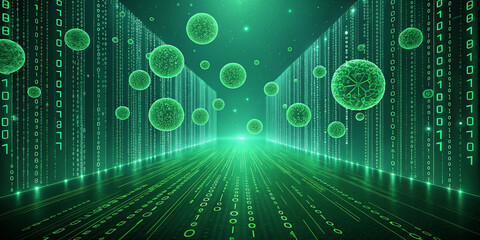 binary code background