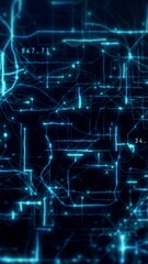Wall Mural - abstract complex organic neural data network, machine learning, artificial intelligence, futuristic 