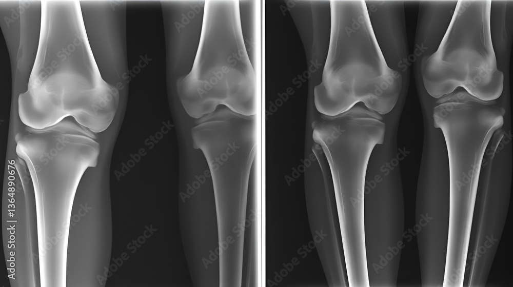 Foto De Stock X ray Image Reveals Osgood Schlatter Disease Affecting foto-de-stock-x-ray-image-reveals-osgood-schlatter-disease-affecting