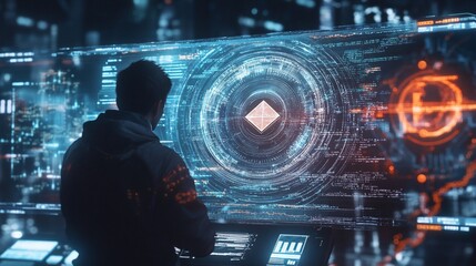 Analyzing Complex Data on Advanced Futuristic Interface Technology