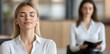 © MKS - A woman is undergoing EMDR therapy to heal from past trauma, achieving stress relief and better emotional well-being