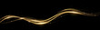 © kulinskaia - Abstract light speed motion effect.Gold color spiral glow effect.Magic shiny lin