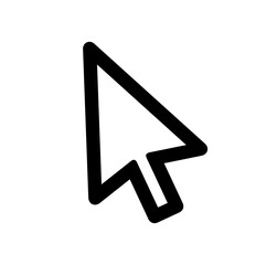 Wall Mural - mouse cursor graphic design