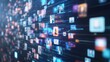 © aubriella - An AI powered content moderation tool for social media platforms, analyzing posts and comments to detect harmful or inappropriate content, Social media tech style