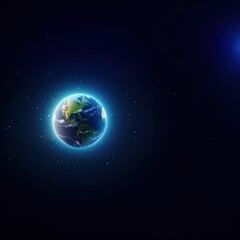 Wall Mural - earth space astronomy universe.
