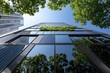 © Milos - An impressive glass skyscraper featuring vertical gardens that merges nature with urban life, highlighting the trend of sustainable living in cityscapes.