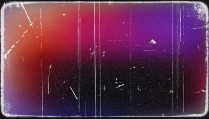 Aufkleber - grunge textured gradient background with vintage distressed effect, scratched surface and dark edges for retro design

