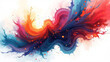 © Imagine Create - abstract colorful background with splashes