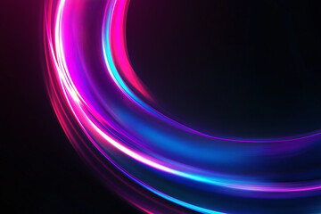Future technology line particle background, technology digital wave background concept