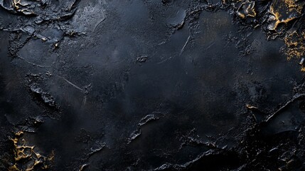 Poster - Black and gold textured background creating dramatic contrast