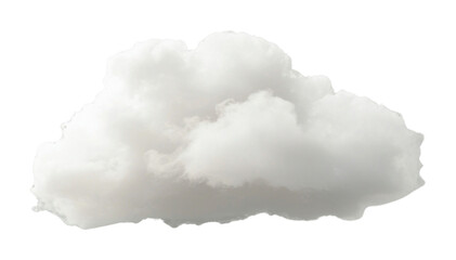 Wall Mural - png cloud isolated sky minimalist.
