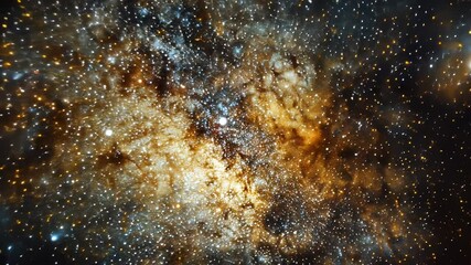 Wall Mural - Galaxy with Numerous Stars