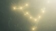 © Iris’s Dreamscapes - Glowing constellation pattern on textured green surface