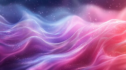 Wall Mural - cool tone gradient background creating a soothing and tranquil abstract visual
