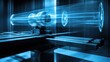 © Sawat - A mechanical stress test on a steel beam, recorded by high-speed cameras.