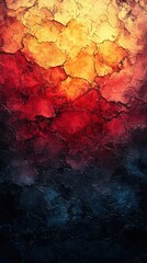 Wall Mural - high-resolution warm grainy gradient background for a vintage textured appearance
