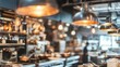 © Robert - Warm Lighting in a Blurred Restaurant Kitchen