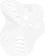 © bebuntoon - Circles lines wavy. Geometric technology round shape