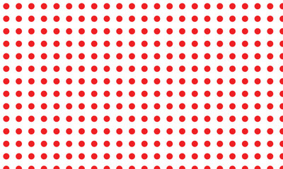 Wall Mural - abstract red polka dot pattern suitable for banner, poster.