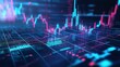 © larrym - Financial Data Showing Fluctuating Lines and Statistical Information Displayed