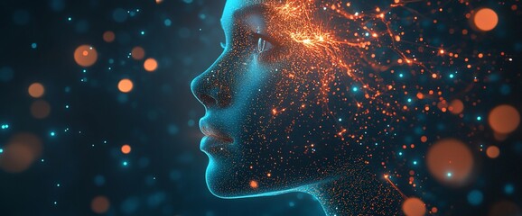 digital consciousness: conceptual portrait of a networked mind interface