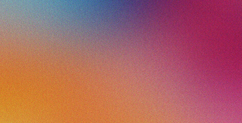Canvas Print - blur abstract effect in pink gold blue deep tones with grainy, texture, stylish style