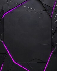 Wall Mural - A black and purple background with a purple line