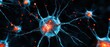 © Sasiwan - A vivid depiction of a neuron with glowing connections, showcasing the intricate structure of neural networks and their role in the nervous system.