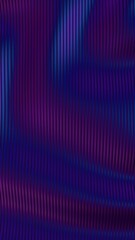 Aufkleber - Swirling metallic waves in pink, purple, and blue create a dynamic, futuristic abstract design with fluid lines and vibrant energy........