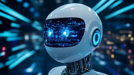 Isometric Chat bot and online survey. Online exam, questionnaire form, online education, internet quiz. Artificial intelligence. AI and business IOT concept.