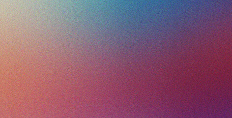 Canvas Print - gradient effect in orange blue purple tones with texture, soft, decorative style