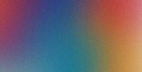 Wall Mural - pink yellow cyan gradient background featuring texture and blur with noise, grainy, high quality sty