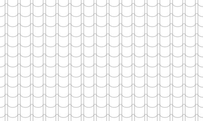 Wall Mural - geometric seamless pattern with grey outline cylinder and rectangle shape. vector repeating texture.