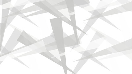 Sticker - abstract white and gray color, modern design stripes background with geometric round shape. vector i