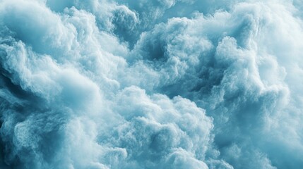 Aufkleber - Abstract blue cloud texture background.