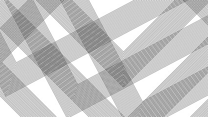 Wall Mural - abstract decoration, golden pattern, halftone gradients, diagonal lines design with transparent whit