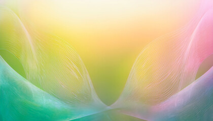 Fototapete - Swirling pastel colors create a soft and inviting abstract background design for creative projects and digital media