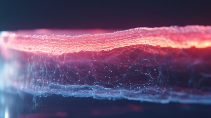 Leinwandbilder - Perfume Day Clinical Elegance Luminescent Dermal Science Meets 2024 Beauty Tech - Sensory Absorption Visualization for Cosmetic Innovation