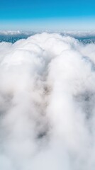 Aufkleber - Ethereal Urban Climate Symphony High-Altitude Aerial Meteorological Visualization for Smart City Weather Intelligence and Climate Tech Innovation