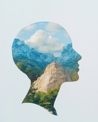 Poster - Mindful Topography Immersive Ecological Consciousness in Digital Wellness Era - Neuroplastic Design for Mental Landscape Exploration and Cognitive Resilience