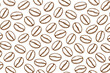 © Bamby - Seamless Hand-Drawn Coffee Bean Pattern Design