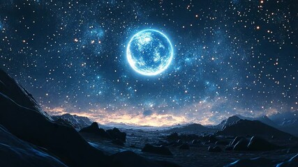Wall Mural - 宇宙の銀河